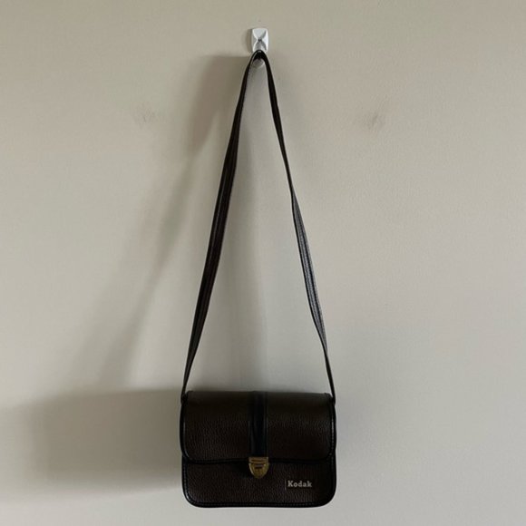 Vintage Kodak Leather Camera Bag with Shoulder Strap - Picture 4 of 11